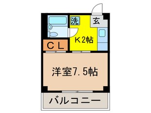 パル平野の物件間取画像